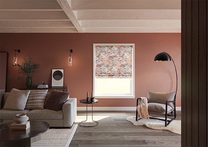 Osaka, Mandarin - Twist&Fit Roman Blind - Image 8
